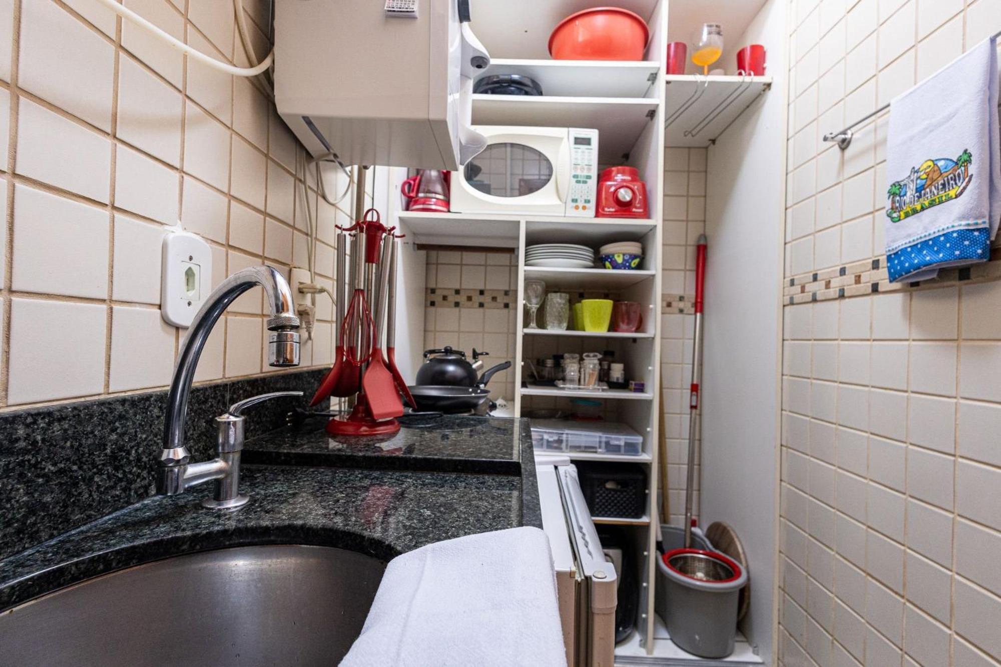Apartamento Copacabana 200M Da Praia - Wifi Gratis - Cp5 Рио де Жанейро Екстериор снимка