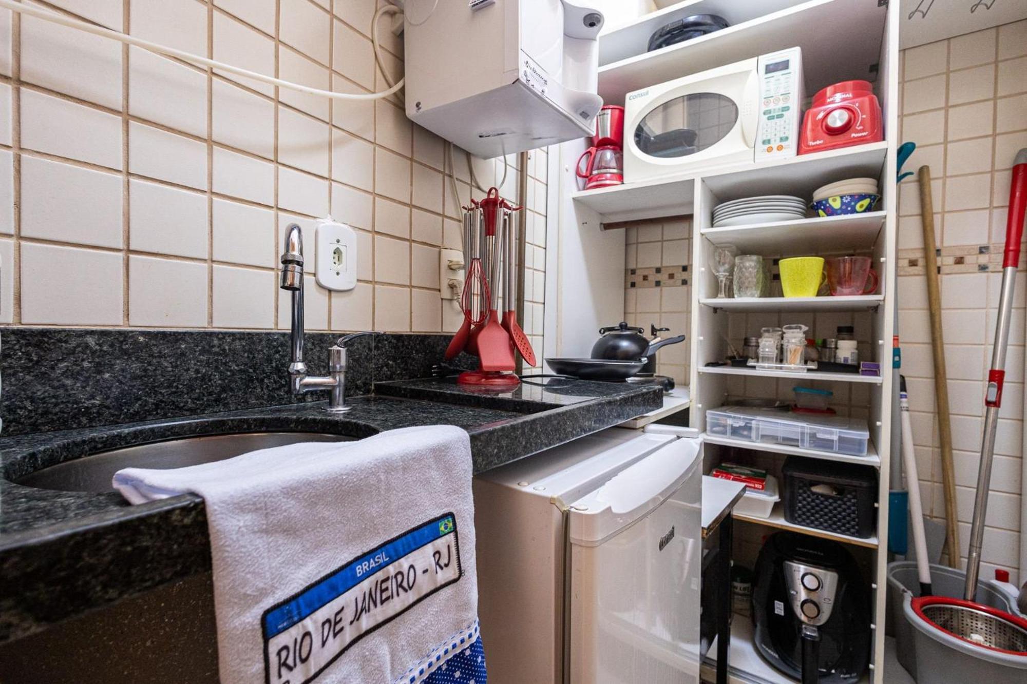 Apartamento Copacabana 200M Da Praia - Wifi Gratis - Cp5 Рио де Жанейро Екстериор снимка