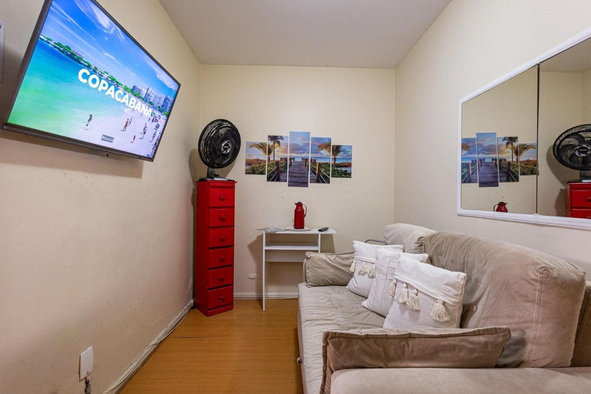Apartamento Copacabana 200M Da Praia - Wifi Gratis - Cp5 Рио де Жанейро Екстериор снимка