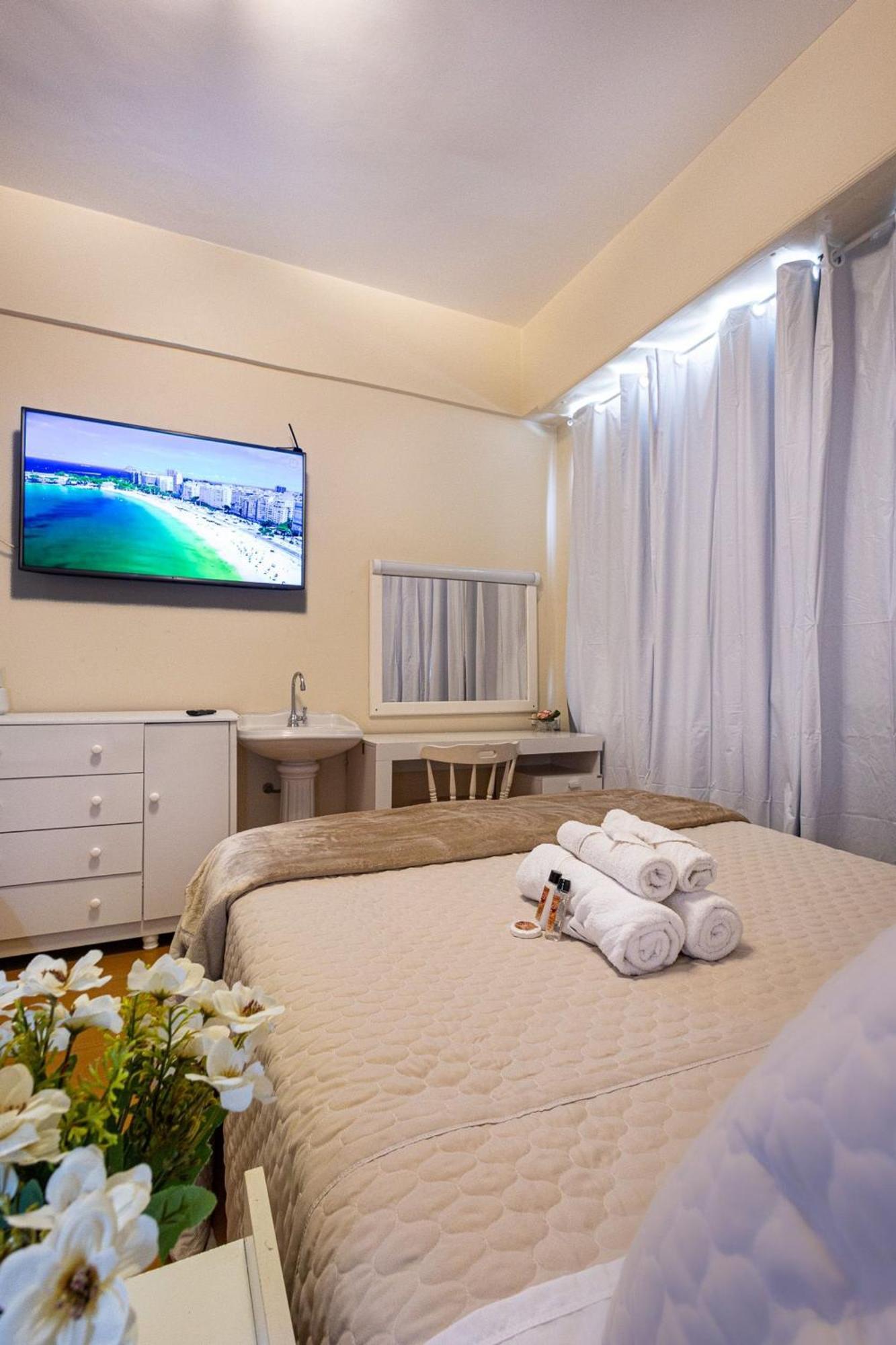 Apartamento Copacabana 200M Da Praia - Wifi Gratis - Cp5 Рио де Жанейро Екстериор снимка